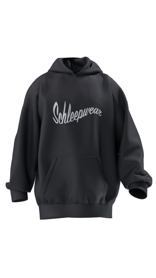 White Script Hoodie